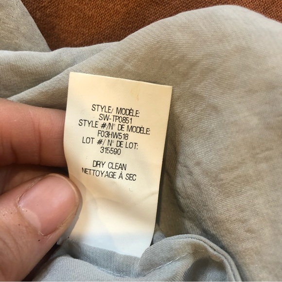 Helmet Lang silver top With fun back detail M - Picture 6 of 9